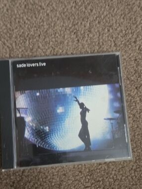 Sade - Lovers Live CD (Black/Blue Artwork)